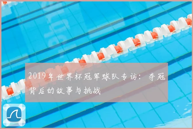 2019年世界杯冠军球队专访：夺冠背后的故事与挑战