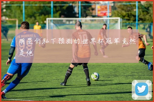 明星们私下预测的世界杯冠军竟然是他